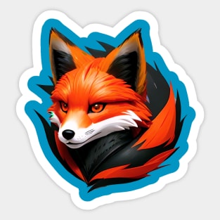 Sly Fox Sticker